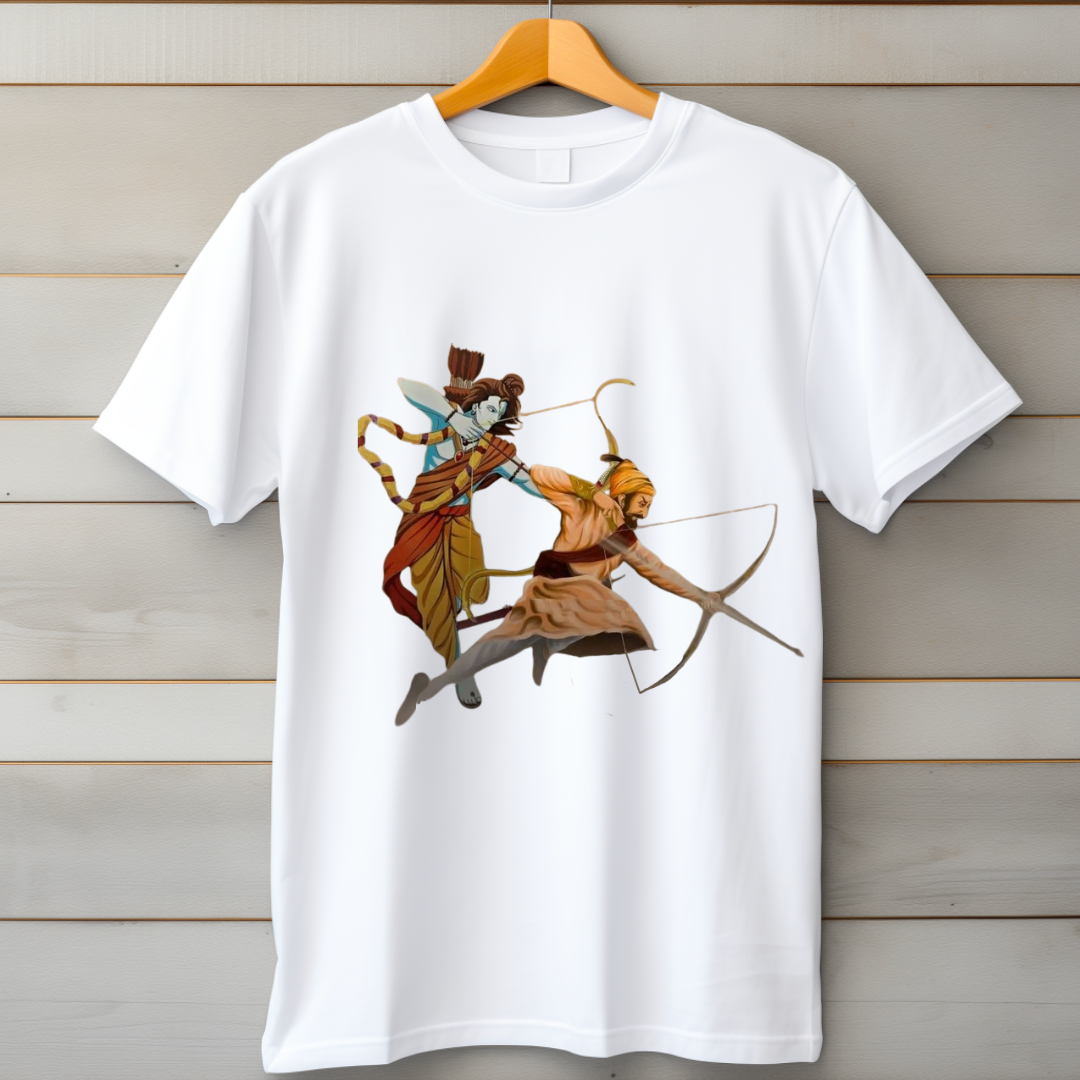 Unisex Maharaj and Shree Ram T - Shirt